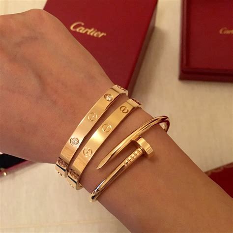 cartier love bracelet similar style.